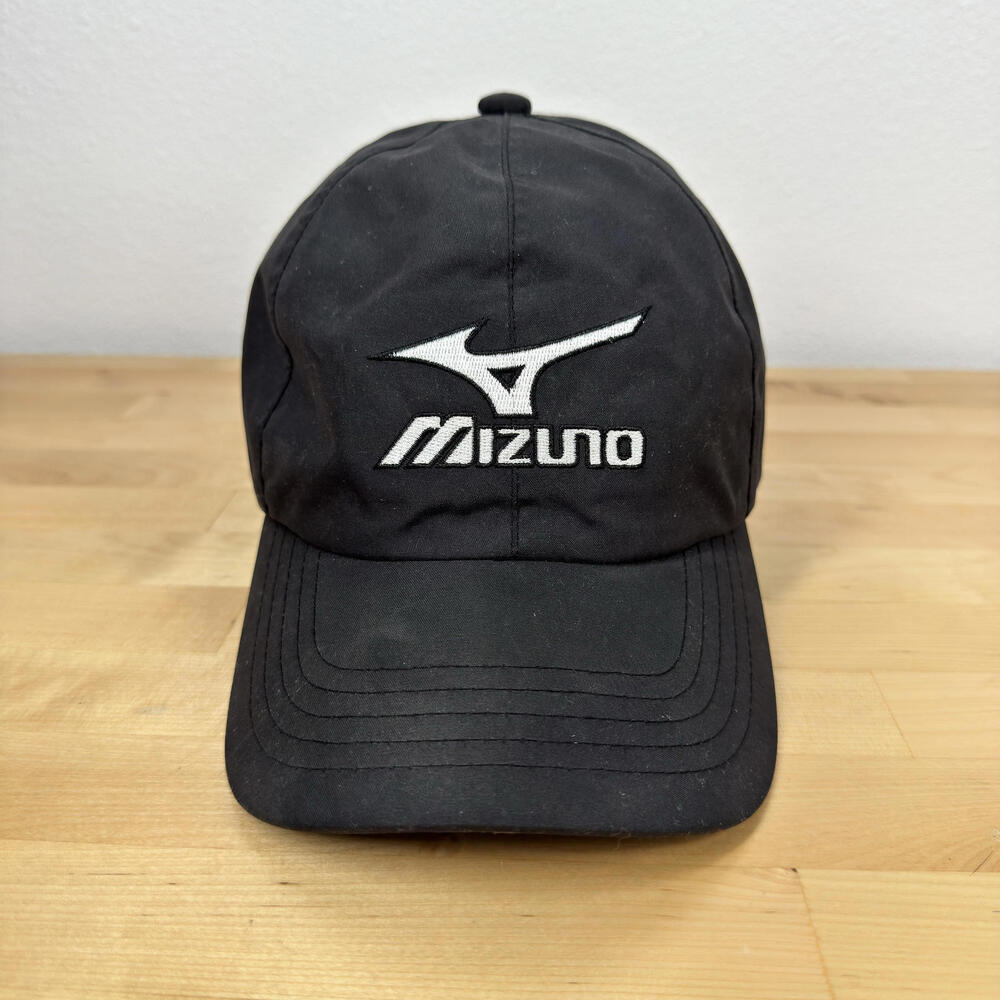 Mizuno Black Baseball Cap with‎ Adjustable Strap